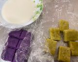 A picture of step 4 of Sweet Potato Mochi Square ‘Kintsuba’.