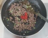 Gambar langkah 3 resipi Mabo Nasu Spicy Eggplant Stir Fry.