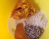 Foto del paso 2 de la receta: Vasitos de calabaza🎃rellenos de choclo 🌽y queso💛