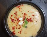 A picture of step 3 of Maizeflour Masala khichu.