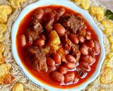 عکس مرحله 1 از دستور قورمه لوبیای افغانی 🌸