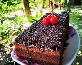 Foto langkah ke 3 dari resep Brownies layer ekonomis.