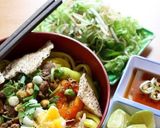 Hình bước làm 5 của món Mỳ Quảng bò