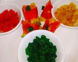 A picture of step 8 of Tutti Frutti.