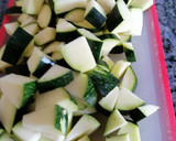 Foto del paso 1 de la receta: Crema fría de calabacín y manzana