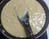 A picture of step 3 of Tri colour coconut 🥥burfi/tiranga recipe independence day.