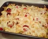 Darált húsos cukkini tésztaágyon recept fázis 8 fotója