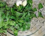 A picture of step 1 of Mint Chutney.