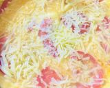 Foto del paso 3 de la receta: OMELET ABIERTO DE 🍅TOMATE🍅Y QUESO …🥓🧀🍖🍅🥚🥘 (XXL)