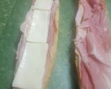 Foto del paso 8 de la receta Pan con beicon queso y jamón york
