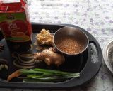 A picture of step 1 of Brown sugar lemon grass ginger masala chai(Tea).