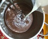 Foto langkah ke 1 dari resep Chocolate & Cream Pudding (tanpa telur).