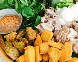 Hình bước làm 4 của món Bún đậu mắm tôm