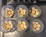 Une image de l'étape 5 de Dôme pistache banane et caramel beurre salé.