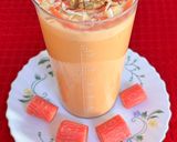 A picture of step 8 of Red Carrot Lassi.