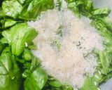 Foto del paso 1 de la receta: EMPANADA DE ESPINACAS Y ARROZ (TODO EN CRUDO) 🥬🍚🥬🙌🏼😋😋🤗 (cocinada en horno eléctrico)