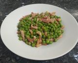 Foto del paso 6 de la receta Guisantes con bacon