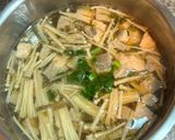 鮭魚豆腐麵豉湯的食譜步驟5照片