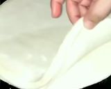 A picture of step 11 of Roll and samosa sheets or patti.