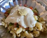 A picture of step 3 of Macaroni Salad.