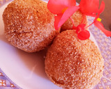 Foto del paso 4 de la receta: Bombas de papa y cebolla caramelizada sin gluten y vegan