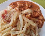 Foto del paso 7 de la receta: Pollo strogonoff con agregado
