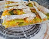 Foto del paso 14 de la receta: Tarta rejilla de zapallitos, zanahoria y queso