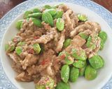 รูปขั้นตอนการทำที่ 6 ของ สะตอผัดกะปิหมู