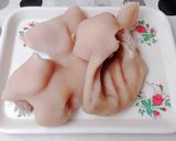 Hình bước làm 1 của món DƯA đầu heo chua ngọt