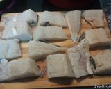 Foto del paso 1 de la receta Bacalao con salsa de la huerta