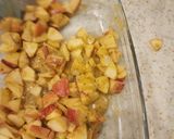A picture of step 8 of Apple crumble.