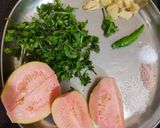 A picture of step 1 of Amrood (guava) chutney.