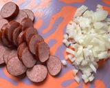 Cabanossi-Käse-Suppe Rezeptschritt 1 Foto
