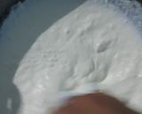 A picture of step 2 of Homemade butter.