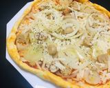 Foto del paso 3 de la receta: Pizzas 🍕de Champiñones 🍄 con Cebolla 🧅 y Palmitos 🍷 🙌