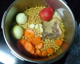 Foto del paso 2 de la receta: Garbanzos con bacalao🍜