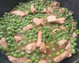 Fehérboros mustáros pulykaragu zöldborsóval és krémsajttal🫛🍸 recept fázis 2 fotója