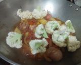 A picture of step 5 of Veg pulao.