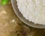 A picture of step 7 of Mutton Pulao.