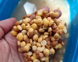 Foto langkah ke 1 dari resep Tempe Lentils dan Chickpeas dgn Ragi Homemade.