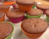 Φωτογραφία βήματος 5 της συνταγής Muffins 🧁 ή αλλιώς cupcakes με άρωμα πορτοκαλιού 🍊❤️