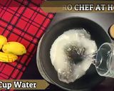 A picture of step 1 of Mango squash.