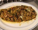 Une image de l'étape 9 de Courgette xxl farcie aux légumes,pancetta et beaufort.