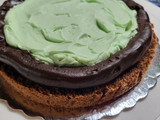 Torta de chocolate y Menta sin gluten