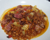 Foto del paso 4 de la receta: Lentejas con compango asturiano