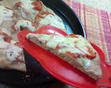 Foto del paso 6 de la receta: Pizza Mezcla de 3 Harinas c/Máquina Amasadora