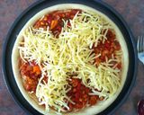 Foto langkah ke 17 dari resep Mushroom and Sweet Corn Pizza.