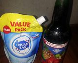 Foto langkah ke 5 dari resep Es Pallu Butung with Vla Mutiara Khas Kota Makassar.