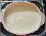 A picture of step 5 of Japanese Cheesecake.