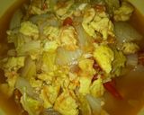 Foto langkah ke 7 dari resep Sawi putih telur orak arik pedas mantap! Simple!.